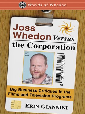cover image of Joss Whedon Versus the Corporation